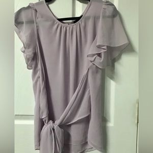 Lilac colour beautiful blouse
